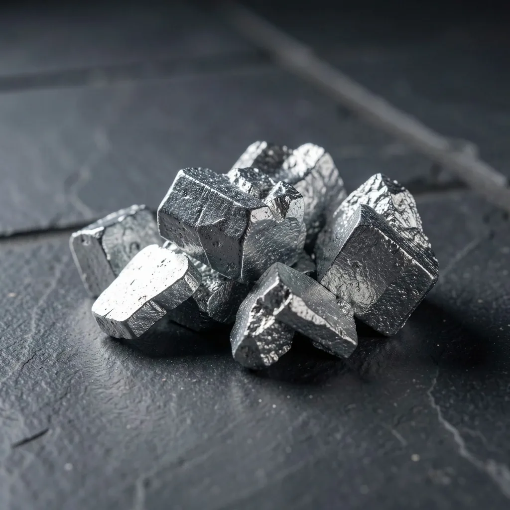 Zinc crystal cluster macro